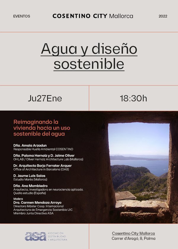 Re-maginando la vivienda hacia un uso sostenible del agua