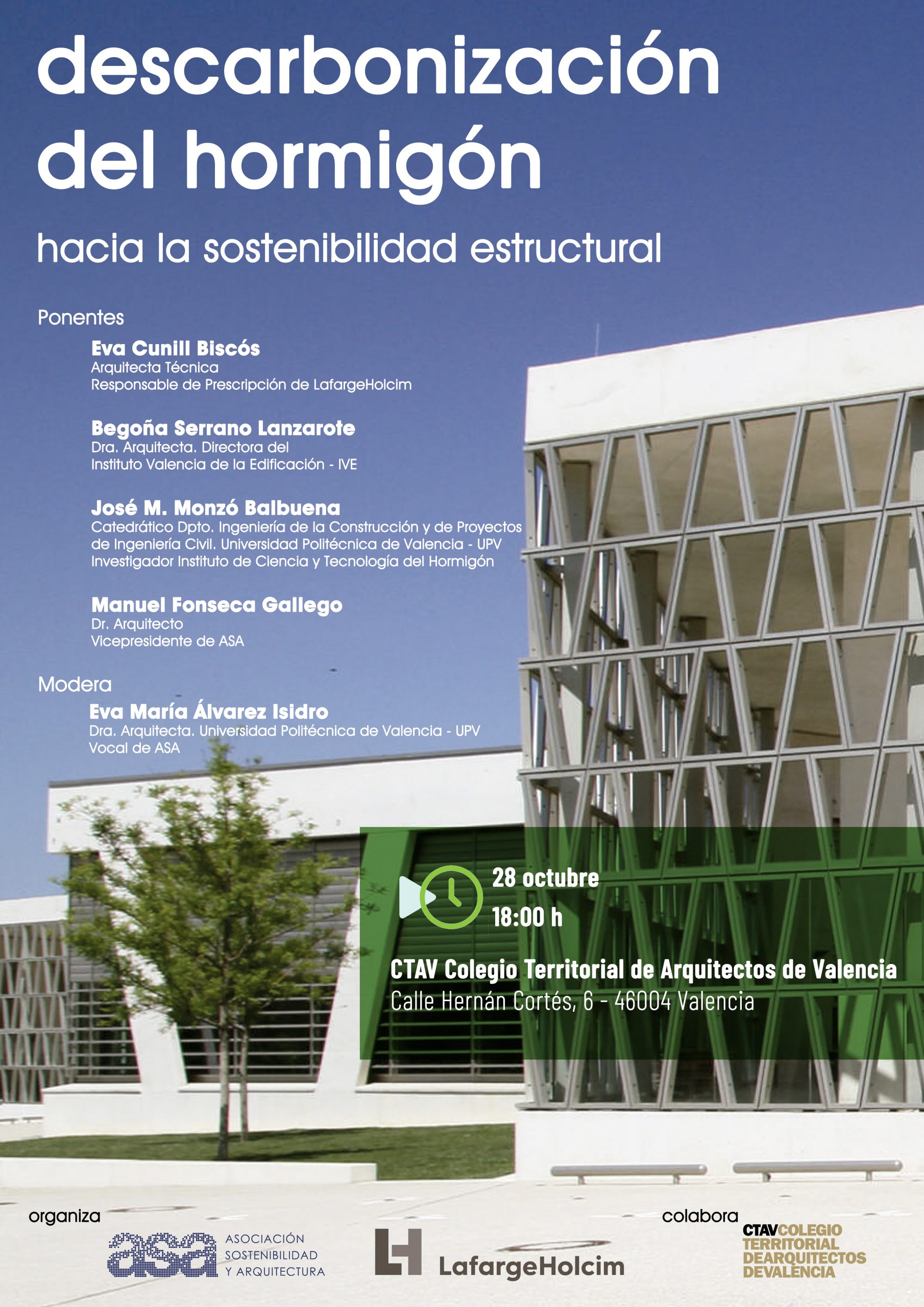 Jornada descarbonización hormigón Valencia