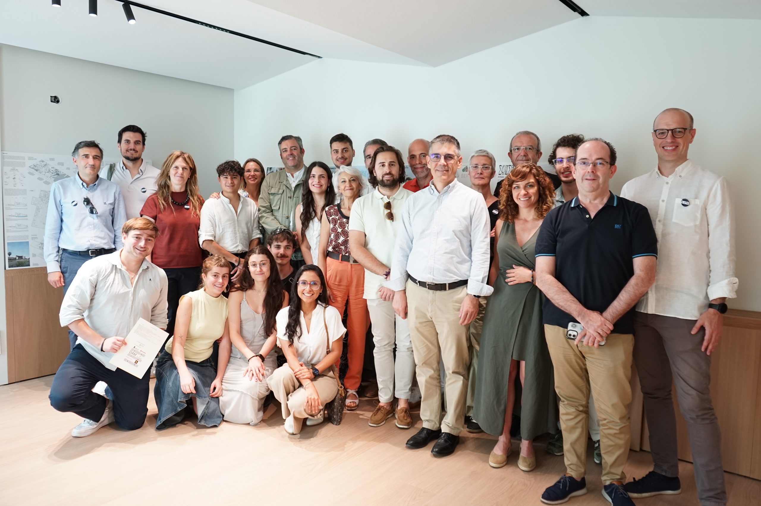 Organizadores y premiados en la sede del CSCAE para celebrar los premios asaccion 2026